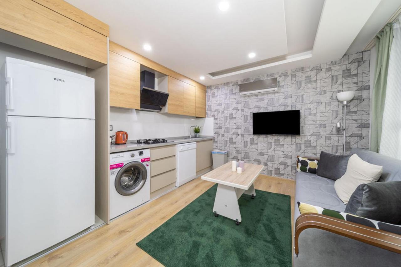 Modern And Cozy Apartment With Central Location And Balcony In Muratpasa, Анталья Экстерьер фото